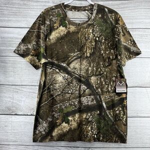 RealTree by Staghorn Creek 100% Polyester Camouflage Shirt Men's Size‎ XXL